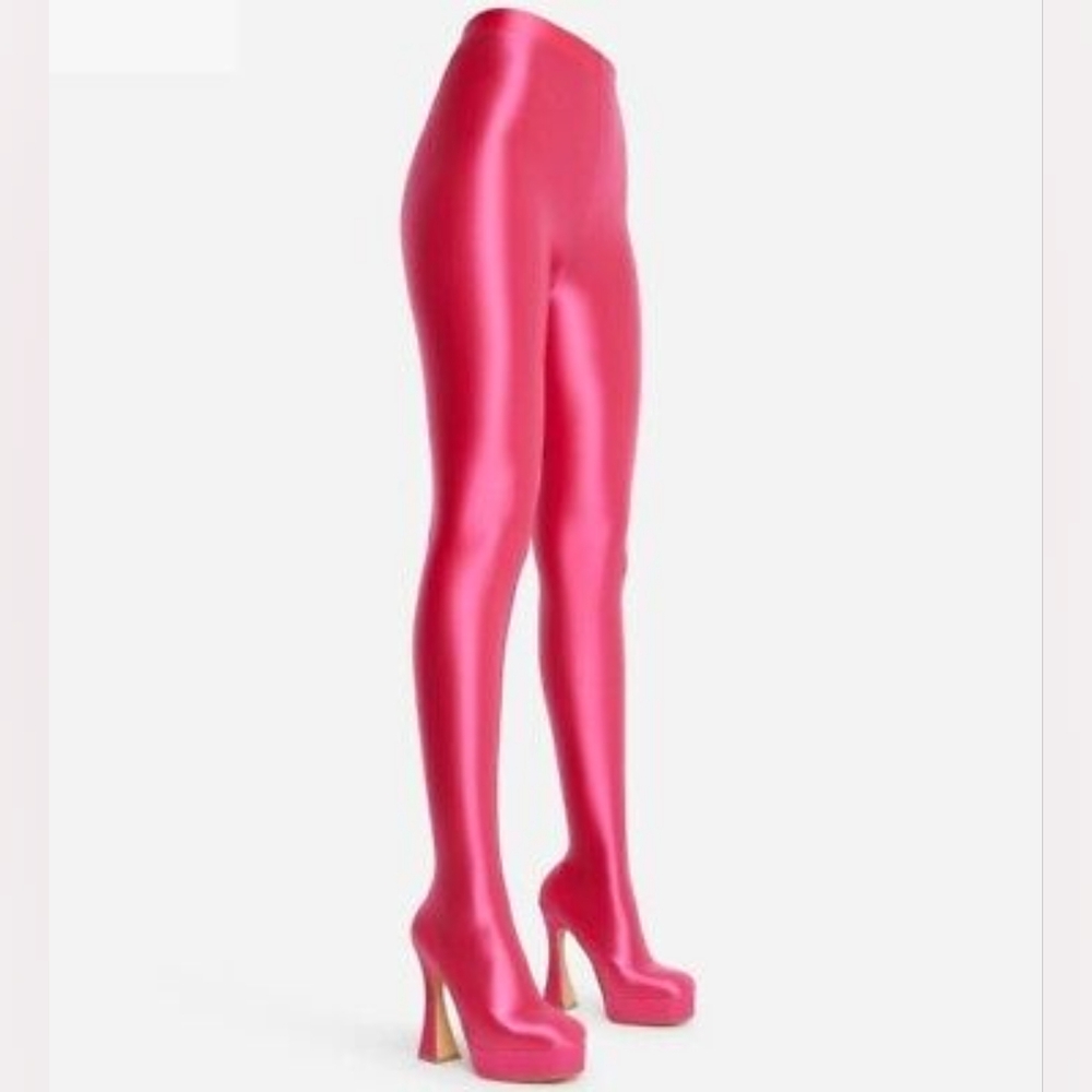 EGO Hypnosis Hot Pink Legging Boots